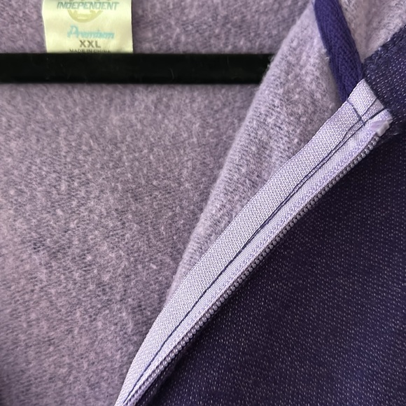 HBO girls zip up hoodie dark/light purple - Picture 5 of 5